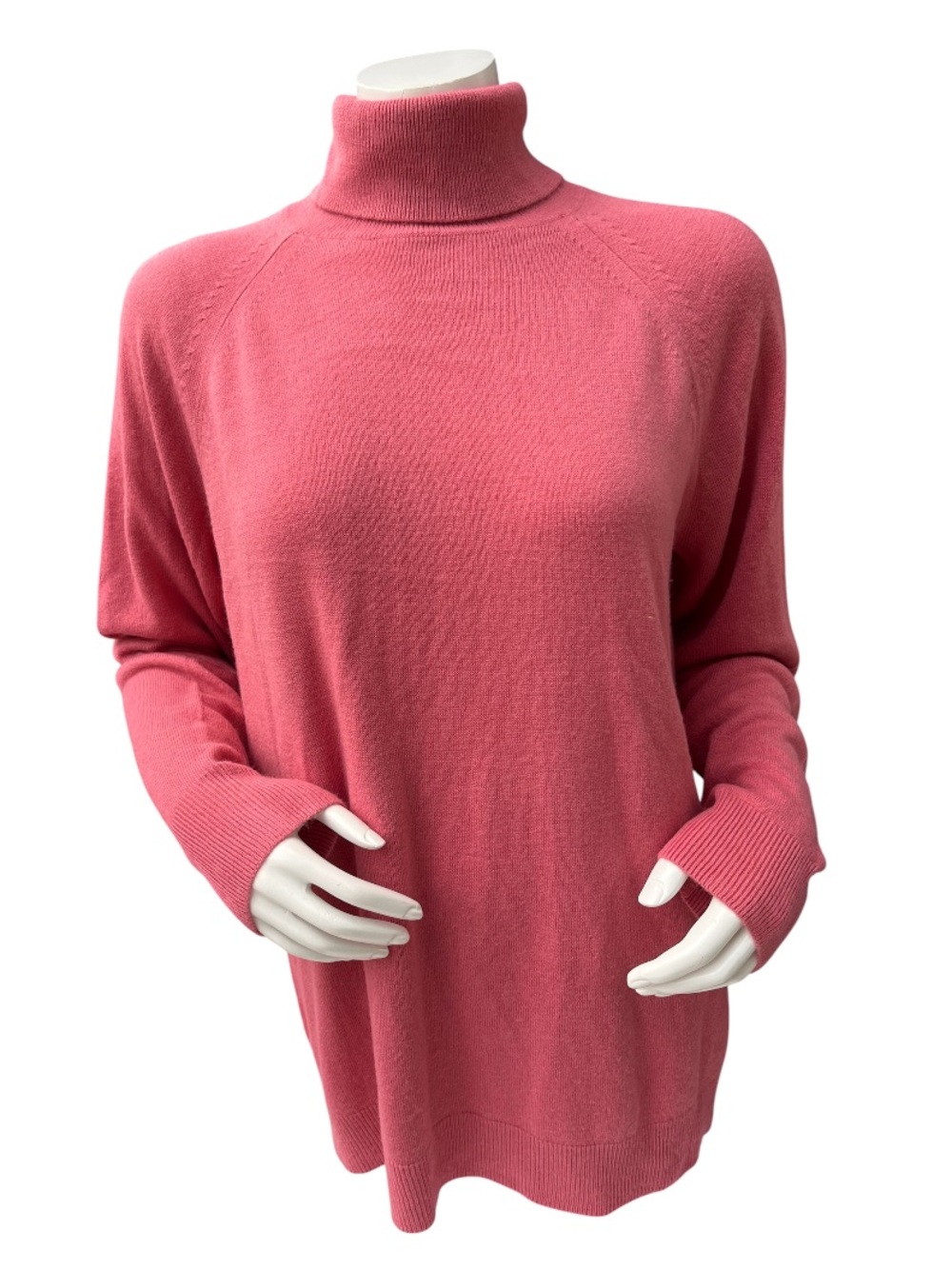 Karen Scott Dark Pink Turtleneck Super Soft Women’s 1XL